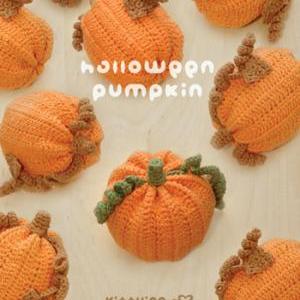 Halloween Pumpkin Amigurumi Crochet..