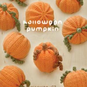 Halloween Pumpkins Amigurumi Crochet Pattern -..