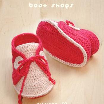Crochet Pattern Baby Boat Shoes Baby Crochet..
