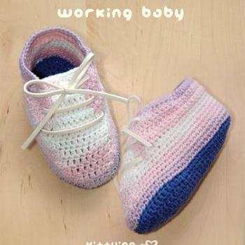 Crochet Pattern for Baby Booties | ..