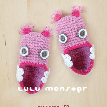 Crochet Pattern - Lulu Monster Baby..
