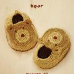 Crochet Booties Pattern Baby Bear B..