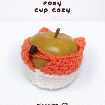Crochet Pattern Foxy Fruit Cozy Apple Protector..