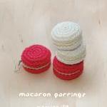 Macarons Earrings PATTERN, SYMBOL D..