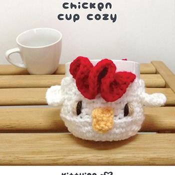 Crochet Pattern Chicken Fruit Cozy Rooster Apple..