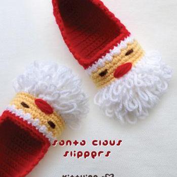 Crochet Children Pattern Santa Clau..