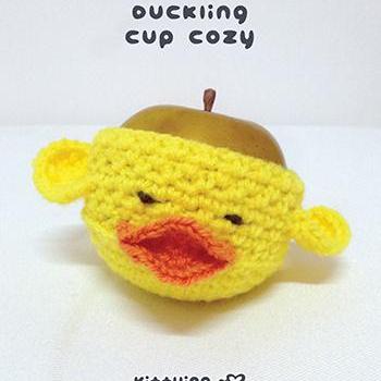 Crochet Pattern Duck Apple Cozy Duck Crochet Cozy..