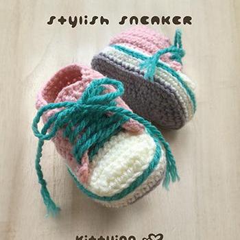 Crochet Toddler Pattern Stylish Toddler Sneakers..