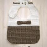 Bow Tie Bib Crochet Pattern - Chart &..
