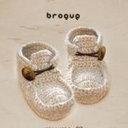 Khaki Brogue Crochet PATTERN, SYMBOL DIAGRAM (pdf)
