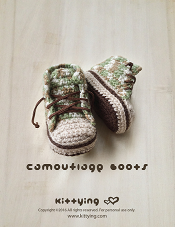 converse baby booties crochet pattern