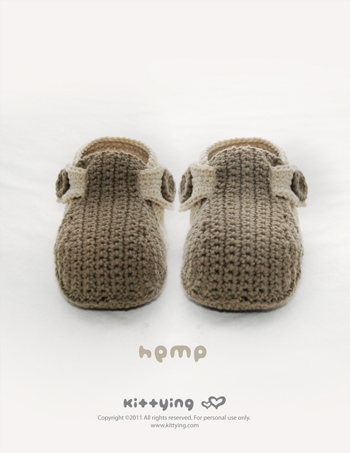 Khaki Hemp Crochet PATTERN, SYMBOL DIAGRAM (pdf) by kittying