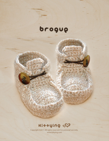 Crochet Pattern Khaki Brogue, Symbol Diagram (pdf)