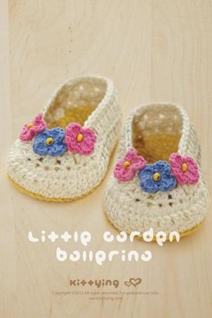 Little Garden Ballerina Crochet Pattern, Pdf - Chart &amp;amp; Written Pattern