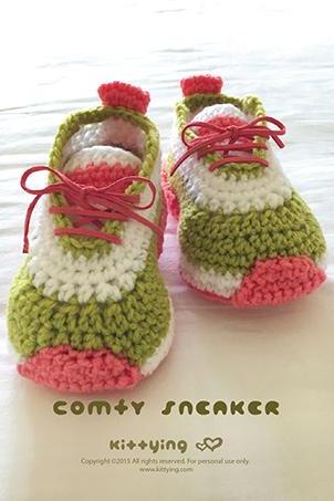 Crochet Pattern Toddler Comfy Toddler Sneakers Crochet Toddler Shoes Crochet Booties Crochet Pattern Children Sneakers Kids Shoes