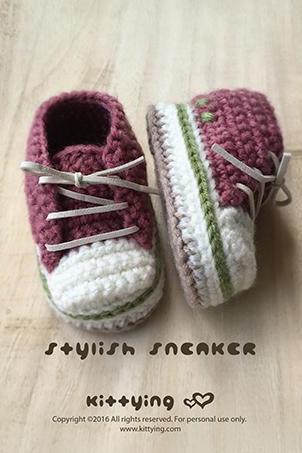 Crochet Toddler Pattern Stylish Toddler Sneakers Crochet Patterns Toddler Shoes Crochet Booties Crochet Pattern Baby Sneakers Baby Shoes