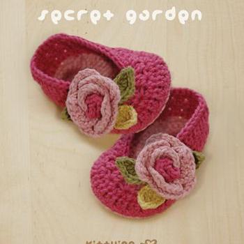 Secret Garden Ballerina Crochet PATTERN, PDF - Chart & Written Pattern by kittying
